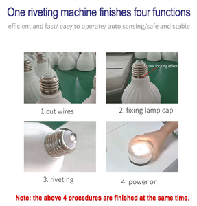 E27 Led Bulb riveting Máy E27 nắp đèn khóa máy giữ đèn máy làm cho E27 cung cấp 90 350 Wát sản phẩm thông thường - Product Image 3