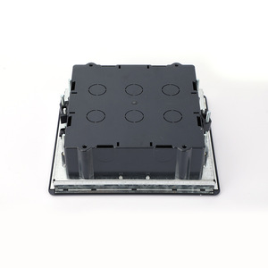 Boîtier de sol en plastique Sika XF-245P à ouverture dissimulée, rabattable, 6 emplacements, encastré pour la protection des prises au sol - Product Image 4