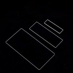 Suministro de fábrica, vidrio óptico transparente, sílice fundida, JGS3, placa de ventana óptica de vidrio de cuarzo IR - Product Image 1