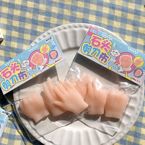 Juguete Antiestrés de TPR 3D con Forma de Humano Desnudo, Divertido Juguete de Roca, Papel y Tijeras para Niños y Adultos - Product Image 5
