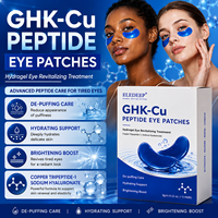 Patchs pour les yeux au peptide GHK Cu, dites adieu aux ridules sous les yeux, aux poches, au vieillissement, masque pour les yeux en hydrogel, soin des yeux à domicile, G