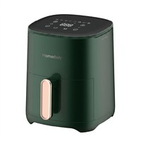 Friteuse à air numérique 8-en-1 sans huile, four moderne grande capacité en plastique pour la maison, la cuisine, le camping en extérieur - Cuisson saine, nettoyage facile