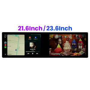21.6 inch 23.6 inch phía trước ghế hành khách giải trí autoradio <span class=keywords><strong>Android</strong></span> Màn hình Kép <span class=keywords><strong>Android</strong></span> xe Đài phát thanh stereo - Product Image 1