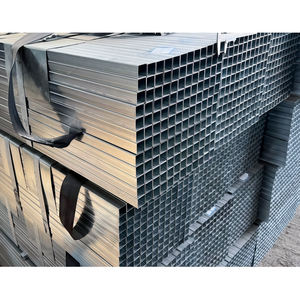 Nanxiang tabung persegi panjang logam karbon baja EN 10219 A53 <span class=keywords><strong>S235JR</strong></span> pipa Gi tabung persegi galvanis celup panas - Product Image 1