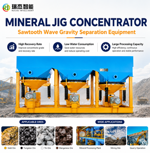 RUIJIE Doppelkammer-Jig-Konzentrator |   Schwerkraftabscheider-Motorlager für Gold-Wolfram-Erz – Hohe Rückgewinnungsrate im Bergbau - Product Image 5