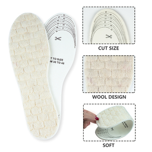 Plantillas de fieltro de lana térmica cómodas y ecológicas de alta calidad para el invierno - Product Image 5