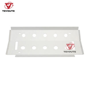 Plaque de protection inférieure avant en acier argenté pour Land Rover Defender 90 1990-2016 - Product Image 5