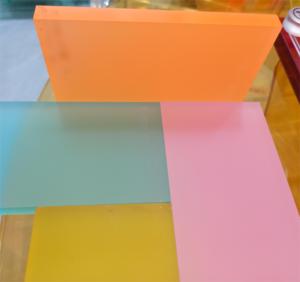 Pastel <strong>Acrylic</strong> Blanks Coral Candy rainbow Colour <strong>Sublimation</strong> Plexy Glass <strong>Acrylic</strong> Sheet for Laser Cutting - Product Image 4