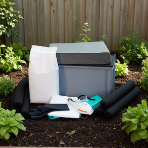 Ttake Universal Spill Kit With Absorbent Pads And Protective Gear <b>For</b> Garden Use - Product Image 3