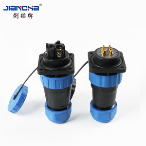 Jiancha SD loạt kết nối SD không thấm nước IP67 kết nối 2 3 4 5 6 <span class=keywords><strong>7</strong></span> pin nam cắm cáp Bảng điều khiển gắn kết ổ cắm - Product Image 1