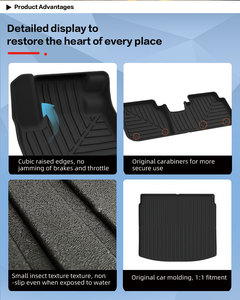 SONSANG nouveautés tapis de sol de voiture pour crv <span class=keywords><strong>2024</strong></span> tapis TPE étanche voiture intérieur accessoires voiture tapis de pied - Product Image 2
