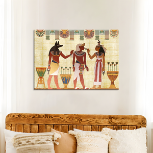 Arte della parete per soggiorno antico egitto 1 pezzo immagini pittura stampe Wall Art for Bedroom Office Modern Room incorniciato opere d'arte - Product Image 4