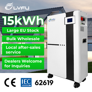 Batterie solaire de stockage LVFU 51,2V 280Ah, batterie Lifepo4 48V 314Ah, batterie lithium 30kWh, BMS intelligent 15kWh - Product Image 1