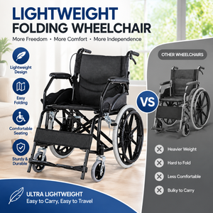 Silla <span class=keywords><strong>de</strong></span> Ruedas Manual con Propulsión a Mano y Cinturones <span class=keywords><strong>de</strong></span> Seguridad Acolchados para el Cuidado <span class=keywords><strong>de</strong></span> Veteranos Mayores, Suministro al por Mayor para Hogares <span class=keywords><strong>de</strong></span> Ancianos - Product Image 5