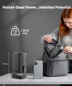 โปรเจคเตอร์ Magcubic HY310 หมุนได้ รองรับ 8K 1080P ควบคุมด้วยเสียง ใช้ได้ทั้งในบ้านและนอกบ้าน พกพาสะดวก พร้อมจัดส่ง - Product Image 3