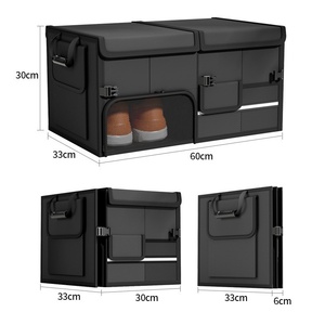 <span class=keywords><strong>Organisateur</strong></span> de coffre de <span class=keywords><strong>voiture</strong></span> pliable de haute qualité en tissu Oxford 600D, boîte de rangement de <span class=keywords><strong>voyage</strong></span> - Product Image 2