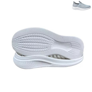 Semelle de chaussure blanche épaisse en EVA, antidérapante, légère, pour hommes et femmes - Product Image 1