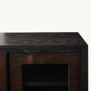 Meubles de salon modernes FERLY ODM Support de télévision en bois de chêne en bois massif durable de style américain - Product Image 2