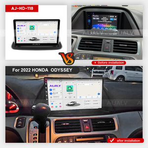 AIJALV Apro QLED Android Lecteur de voiture pour HONDA ODYSSEY <span class=keywords><strong>2022</strong></span> 8-core 2K voiture DVD radio lecteur stéréo système de navigation GPS - Product Image 3