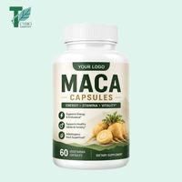 Capsules de Maca Marque Blanche – Complément Alimentaire Naturel à Base de Racine de Maca pour l'Énergie Quotidienne et la Vitalité – OEM ODM – 60 Capsules Végétariennes
