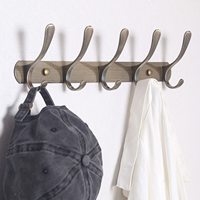 Sondoly Porte-objets mural robuste en acier inoxydable pour salle de bain, cuisine, entrée