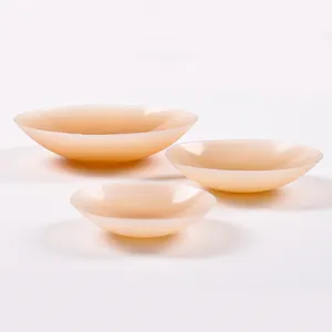 Buena calidad pezón cubierta push up diseñadores lavable invisible silicona pezón cubierta para las mujeres