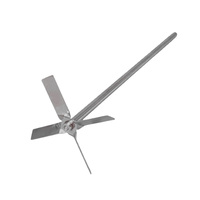 Pelle de mélange sanitaire en acier inoxydable 316L pour le mélange industriel de poudres, liquides et boues