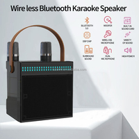 Enceinte de karaoké portable avec micro et Bluetooth, enceintes de fête professionnelles sans fil, enceinte de karaoké Bluetooth portable 833