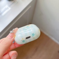 Étui Chic à Rayures et Étoiles pour AirPods 5 Pro 2, Air Pods 2 3 – Housse Souple Tendance et Adorable avec Sangle pour Écouteurs AirPods Pro 3 4