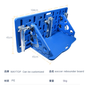 Màu xanh có thể gập lại bóng đá rebounder & bóng đá đào tạo đi qua Hội Đồng Quản trị thiết bị cần thiết cho cầu thủ bóng đá - Product Image 2
