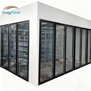 Cámara Frigorífica con Puerta de Vidrio de <span class=keywords><strong>6</strong></span>, 8 y 10 Puertas, Exhibidor Refrigerado con Puerta de Vidrio para Supermercado - Product Image 1