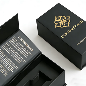 Caja de Embalaje para Perfumes Personalizada con Cierre Magnético Estilo Libro y Logotipo en Relieve, Perfecta para Sets de Regalo de Lujo - Product Image 4
