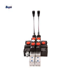 Offres Spéciales 2 bobines avec solénoïde hydraulique Monoblock Direction Vanne de contrôle de débit Z50 Z80 avec 12v 24v - Product Image 6