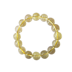 Bracelet en météorite d'or libyen de haute qualité, bracelet en cristal naturel pour la guérison et la prospérité, pour femmes - Product Image 5