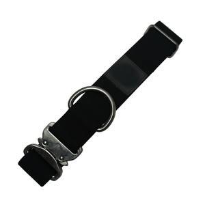 Collier pour chien de luxe rembourré en nylon robuste et résistant à l'usure avec revêtement en PVC et boucle métallique sécurisée pour chiens de taille moyenne à grande - Product Image 5