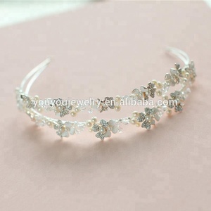 Venta al por mayor <span class=keywords><strong>de</strong></span> moda Rhinestone <span class=keywords><strong>de</strong></span> La Perla hecho a mano diadema <span class=keywords><strong>de</strong></span> Boda nupcial desfile <span class=keywords><strong>de</strong></span> la Reina Tiara corona - Product Image 1
