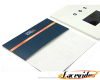 Carte de voeux numérique d'article de promotion chaude de mode pour le livre d'écran de brochure vidéo d'affaires de marque de graduation