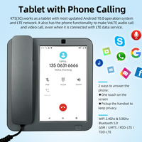 Meilleure vente Téléphone fixe sans fil 4G LTE Android 10 avec VoLTE, WIFI, BT et WIFI HOTSPOT Smartphone