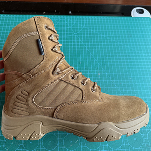 Botas Tácticas de Desierto de Gamuza para Camping TSB10, Botas Tácticas de Campo de Media Caña con Cordones, Impermeables, para Todas las Estaciones, Zapatos para Hombre, MOQ500 - Product Image 3