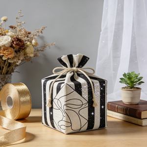 Sacs cadeaux abordables les plus vendus, sacs cadeaux personnalisés, design unique, sac cadeau tricoté en 3D pour la remise de cadeaux - Product Image 1