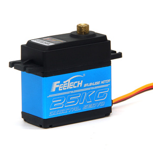 Feetech ft7325bl brulshless 25kg RC kỹ thuật số <span class=keywords><strong>servo</strong></span> mô-men xoắn lớn tốc độ cao đầy đủ kim loại bánh răng không thấm nước 180 độ kiểm soát góc - Product Image 2
