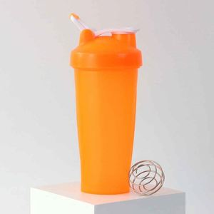 Colorful Plastic Waterproof Reusable Shaker <b>Bottles</b> with Flip up <b>Straw</b> Bpa Free for Gym and Travel - Product Image 2