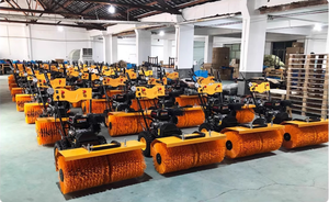 كنس ثلجي للطرق من المصنع التجاري يمشي خلف ماكينات صغيرة للثلج ، محراث يدوي - Product Image 6