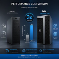 Estación de Trabajo con IA al Mejor Precio, Xeon W9-3495X de 56 Núcleos, RAM DDR5, PCIe 5.0, PC de Escritorio de Alta Velocidad