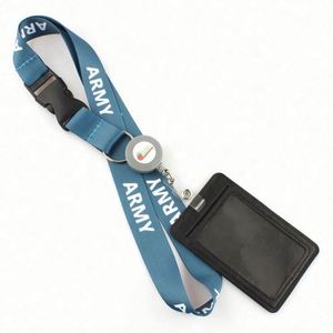 Wholesale Silk Screen Printing Cheap Custom Lanyard With Badge Reel - Product Image 3