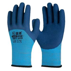 ถุงมือไนไตรล์สำหรับงานก่อสร้าง กันลื่น ผิวสัมผัสแบบนูน ทนทานต่อการสึกหรอ ถุงมืออเนกประสงค์ - Product Image 3