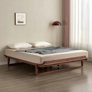 Cadre de <span class=keywords><strong>lit</strong></span> double en bois de hêtre massif, design moderne, respirant, <span class=keywords><strong>grande</strong></span> taille - Product Image 4