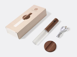 Luz noturna magnética de led, carregamento usb, sensor de movimento, luz para parede, para corredor - Product Image 6