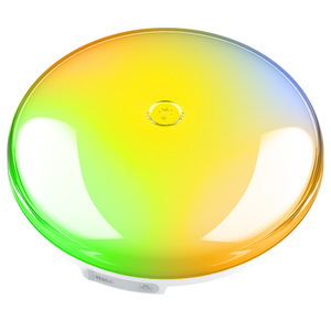 ไฟ LED อาบน้ำแบบชาร์จไฟได้ โคมไฟอาบน้ำกันน้ำพร้อมไฟ RGB 15 สี ไฟเพดานหรี่แสงได้สำหรับโถงทางเดินบันได - Product Image 1