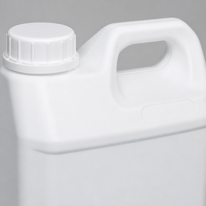 2,5L 1000ml HDPE Quadratischer Kunststoffbehälter Kanister mit Integriertem Tragegriff 45mm Halsöffnung für Flüssigkeiten Chemikalien Öl Schmiermittel - Product Image 2